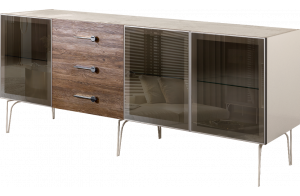 Комод для гостиной Богемия Вуд (Bogemia Wood) БМКМ-5(Wo)[5]